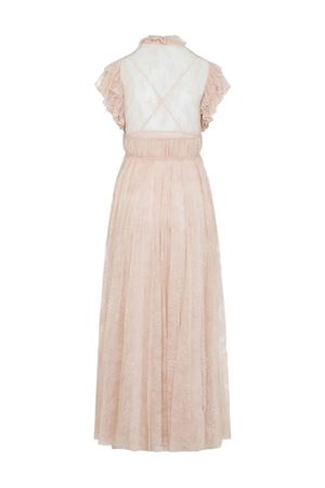 Abito da sera in pizzo plissettato ALBERTA FERRETTI | A041016480180